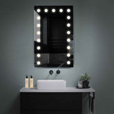 Specchio LED Verticale | Controllo tramite interruttore a muro | Luce bianca neutra - Reyze Serie Salono Modello 6